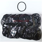 Резинка черная (A-185) толщина 2 мм 100 шт/упаковка