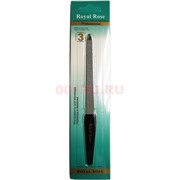 Пилочка для ногтей Royal Rose (8107) с пластиковой ручкой 17 см 24 шт/упаковка