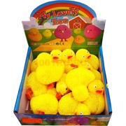 Цыплята желтые игрушка светящаяся 12 шт/упаковка