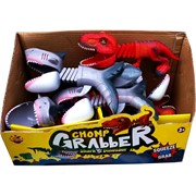 Игрушка хваталка Динозавр Акула Chomp Grubber 12 шт/упаковка