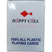 Карты для покера Happy Call 100% пластик 54 карты