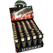 Зажигалка газовая Unigold BS-999 «черная» 50 шт/упаковка