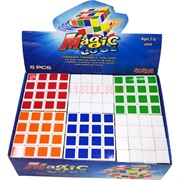 Кубик 4x4 головоломка 60 мм Magic Cube 6 шт/упаковка