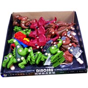 Игрушка пластмассовая Динозавры Dinosau 12 шт/упаковка