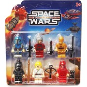 Набор фигурок Space Wars 6-в-1