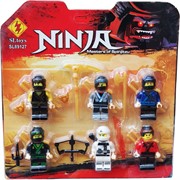 Набор фигурок Ninja 6-в-1 Masters of Spinjitzu (89127)
