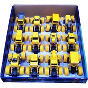 Машинка Rock SUV Climber иннерционная строительная желтая 12 шт/упаковка