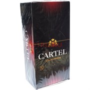 Бумага для самокруток Cartel 50x50 листов красно-черная
