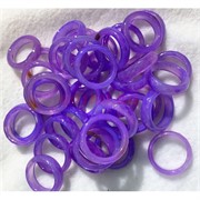 Кольцо огранка кварц фиолетовый
