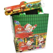 Коробка подарочная для конфет новогодняя 14x9x16 см 20 шт/упаковка