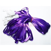 Шнурок для бейджа фиолетовый цвет 25 шт/связка
