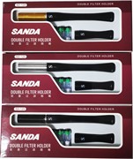 Мундштук сигаретный Sanda с 6 сменными фильтрами SD-129
