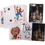 Карты игральные 2020 «Собор Василия Блаженного» пластиковые для покера 54 карты