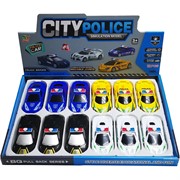 Машинка City Police иннерционная 12 шт/упаковка