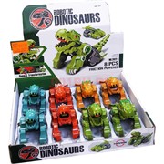 Игрушка динозавр трансформер Robotic Dinosaurus 8 шт/упаковка