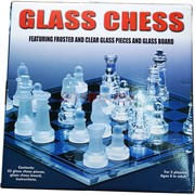 Шахматы стеклянные 35 см
