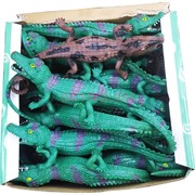 Резиновая игрушка «Цветной крокодил» 24 шт/упаковка