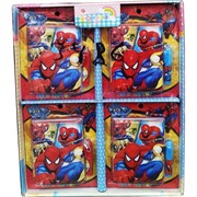 Блокнот с ручкой (3486) Spiderman Спайдермен 16 шт/упаковка