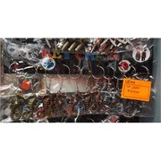 Брелок металлический (GK-3220) морской конек 12 шт/упаковка