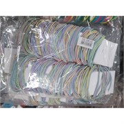Набор резинок 10 шт/упаковка цветные пастельные (KG-336-23) блок 200 упаковок