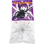 Прикол Паутина с пауками Halloween Monster Spider