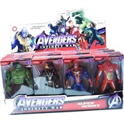 Супергерои фигурки 1 размер Avengers Infinity War 24 шт/упаковка