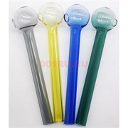 Трубка стеклянная (Китай) oil pipe цветная стеклянная 12 см длина 25 мм диаметр (12/25/12)