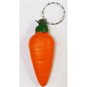 Брелок мягкий сквиш «морковка» 12 шт/упаковка