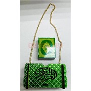 Подвеска с Кораном цвет зеленый 12 шт/упаковка