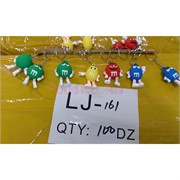 Брелок резиновый (LJ-161) конфеты m&m's 12 шт/упаковка