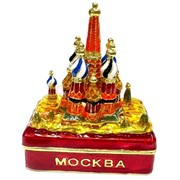 Шкатулка со стразами «Москва Собор» (4502)