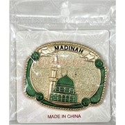 Магнит мусульманский (KY-2362D) металлический Madinah 12 шт/упаковка