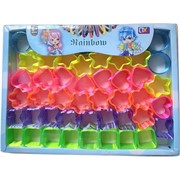 Игрушка пружинка Радуга мини прозрачная 48 шт/упаковка