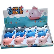 Игрушка инерционная Маленький Кит 12 шт/упаковка