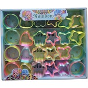 Игрушка пружинка Радуга прозрачная 24 шт/упаковка