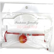 Браслет с красной ниткой (BR-2677-B) яблоко 12 шт/упаковка