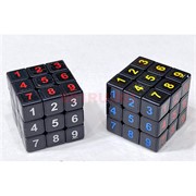 Кубик головоломка с цифрами 30 мм Magic Cube 24 шт/упаковка