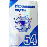 Карты игральные гигантские 10,3x16,5 см 54 карты покерные