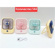 Вентилятор USB квадратный с подставкой 12 шт/упаковка