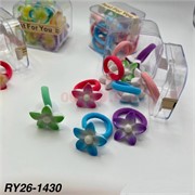 Резинки для волос (RY26-1430) цветочки 120 шт/упаковка