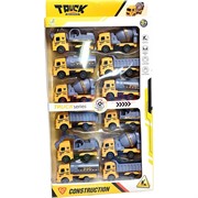 Машинки строительные Truck Construction цена за 12 шт