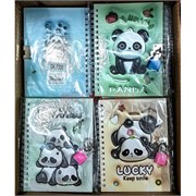 Блокнот 15х11 см панда 12 шт/упаковка (GK-7300)