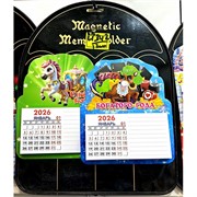 Магнит календарик (4342) Лошадки символ 2026 года 24 шт/упаковка