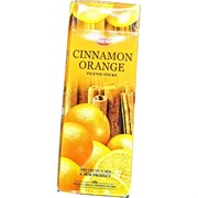 Благовония HEM Cinnamon Orange (корица апельсин) цена за 6 тубусов