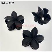 Крабики цветок 6 см (DA-3110) цвет черный 12 шт/упаковка