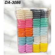 Резинка пружинка 3,5 см (DA-3086) цветная 100 шт/упаковка