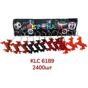 Брелок пластмассовый (KLC-6189) Лошадки 3 цвета 120 шт/блок