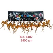 Брелок пластмассовый (KLC-6187) Лошадь под деревосимвол 2026 года 120 шт/блок