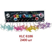 Брелок пластмассовый (KLC-6186) Лошадь цветная символ 2026 года 120 шт/блок