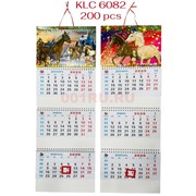Календарь с лошадками (KLC-6082) символ 2026 года